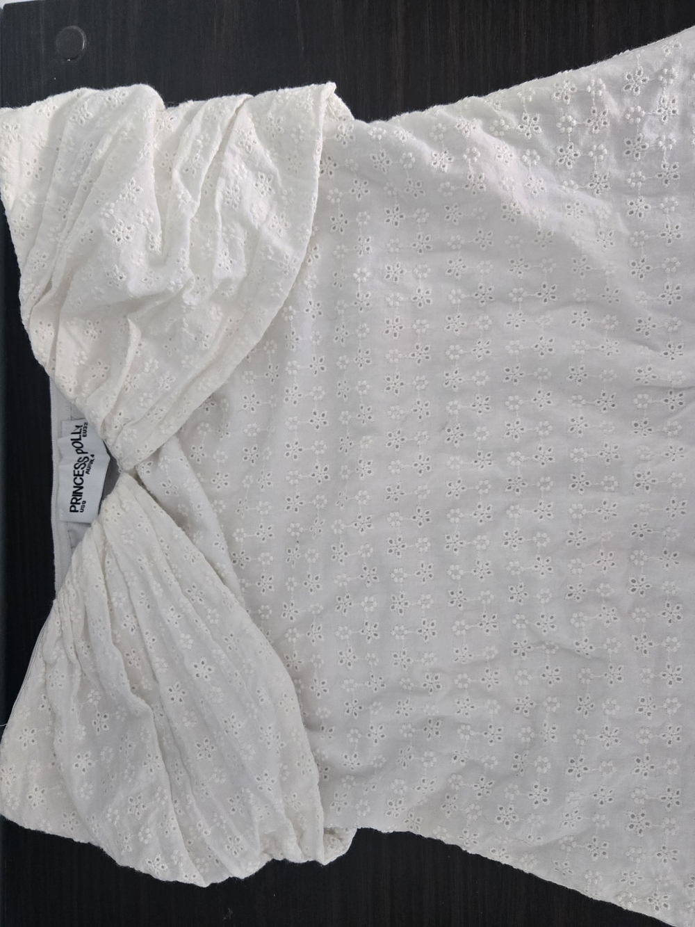 Princess Polly White Dress Off-Shoulder Blouse